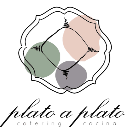 Logo Plato a Plato catering cocina